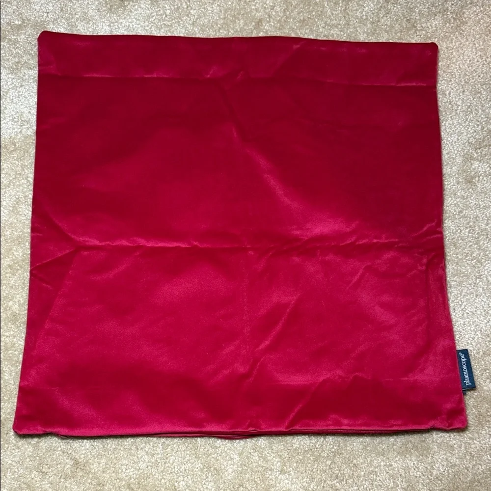 Holiday Green and Red Velvet Pillow Cases